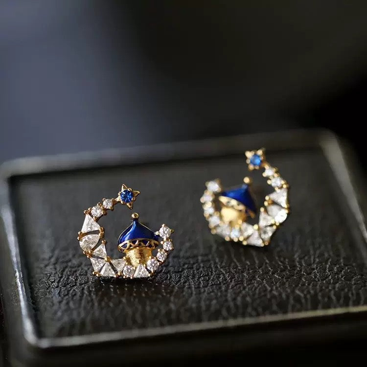 Castle Stud Earring